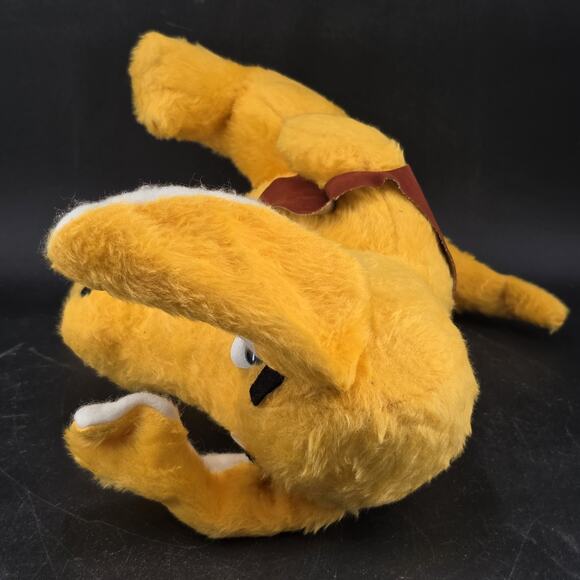 1979 Animal Fair Aarty Ardvark 15" Plush Yellow Red Vest W/Tags Vintage #1 - Picture 6 of 16